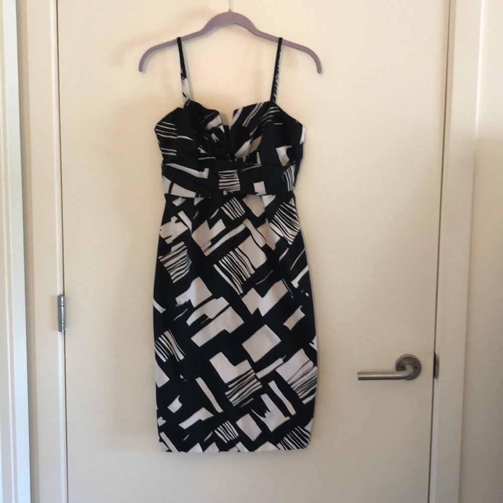 White House Black Market mid length dress